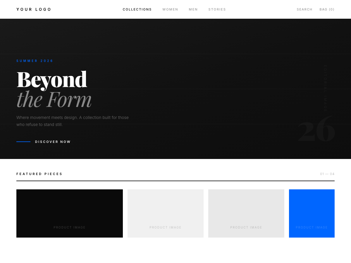 Fashion store after redesign
